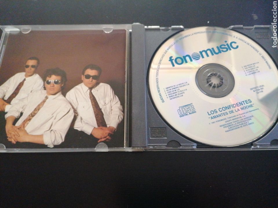 CDs de m&uacute;sica: Los Confidentes - Amantes de la noche CD - Foto 2