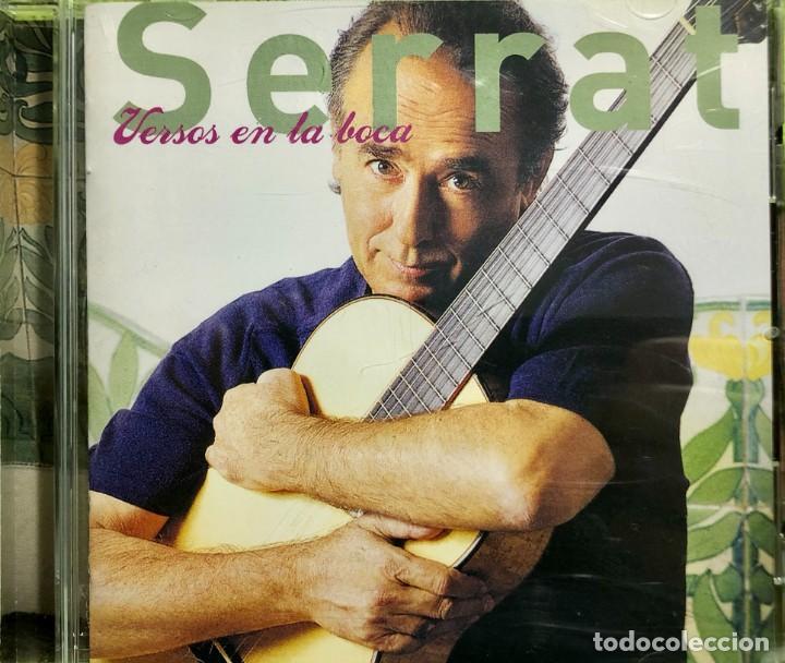 CDs de m&uacute;sica: Serrat ● Versos En La Boca ● CD, Album - Foto 1
