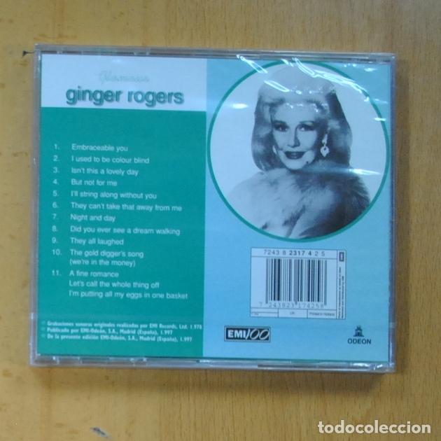 CDs de m&uacute;sica: GINGER ROGERS - GLAMOUR - CD - Foto 2
