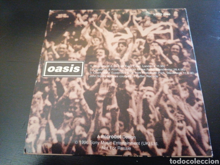 CDs de m&uacute;sica: Oasis -... There and Then CD Maxi Live - Foto 3