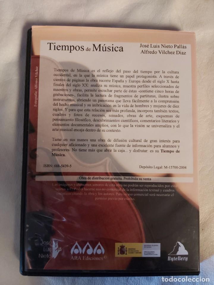 CDs de m&uacute;sica: TIEMPOS DE M&Uacute;SICA. - Foto 2