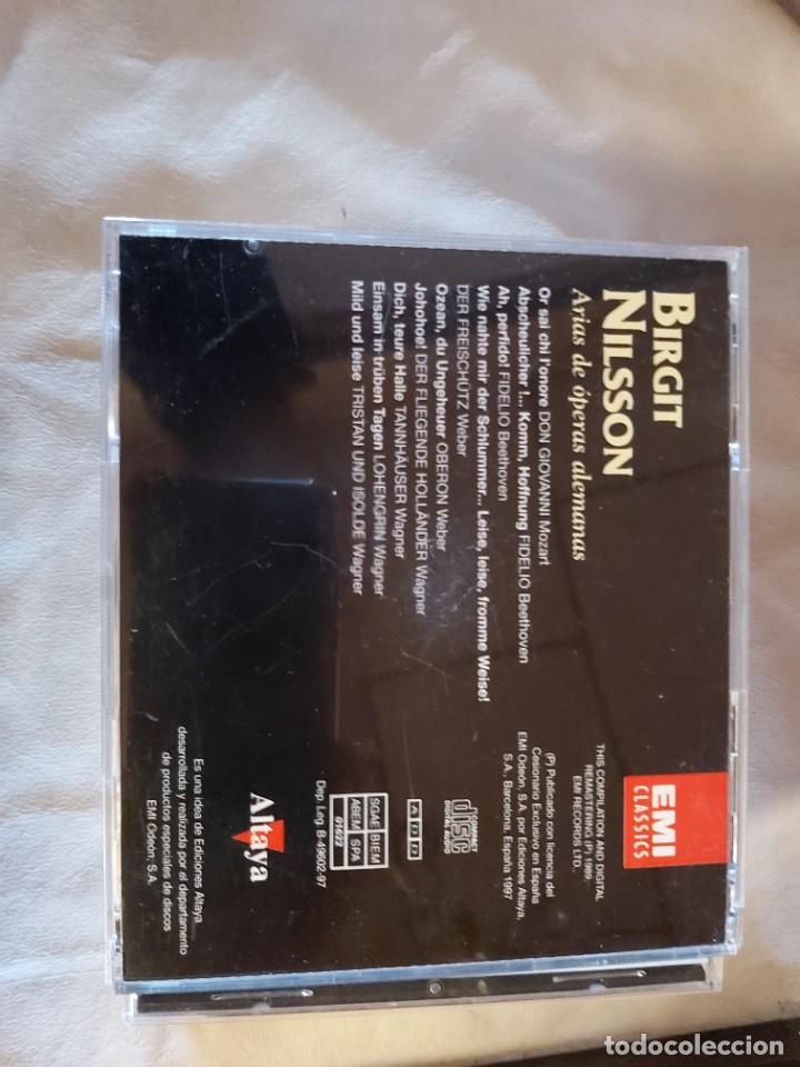 CDs de m&uacute;sica: BIRGIT NILSSON. ESCENAS DE OPERAS ALEMANAS. - Foto 2