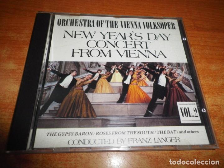 CDs de M&uacute;sica: ORCHESTRA OF THE VIENNA VOLKSOPER New year's day concert from VIENNA VOL. 2 CD ALBUM 1989 8 TEMAS