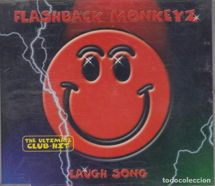 CDs de m&uacute;sica: Flashback Monkeyz cd maxi Laugh Song 1999 6 tracks - Foto 1