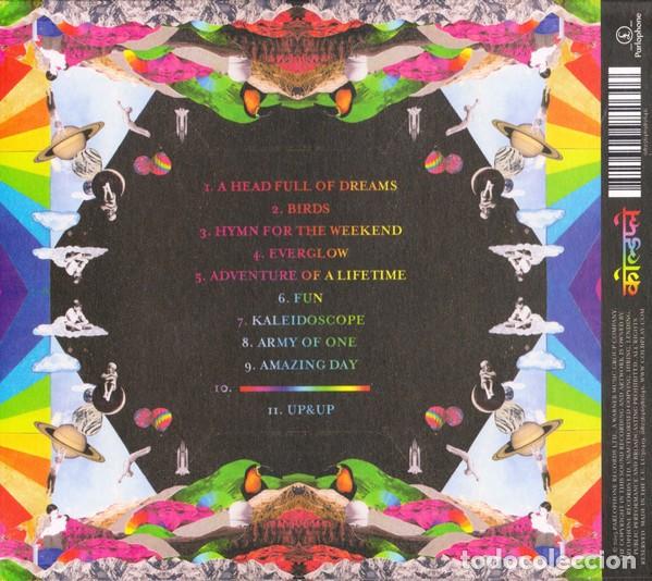 CDs de m&uacute;sica: Coldplay - A Head Full Of Dreams - CD - Foto 2