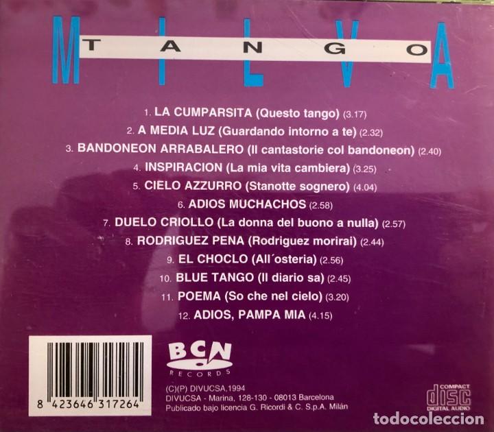 CDs de m&uacute;sica: Milva ● Tango ● CD, Album, Reissue - Foto 2