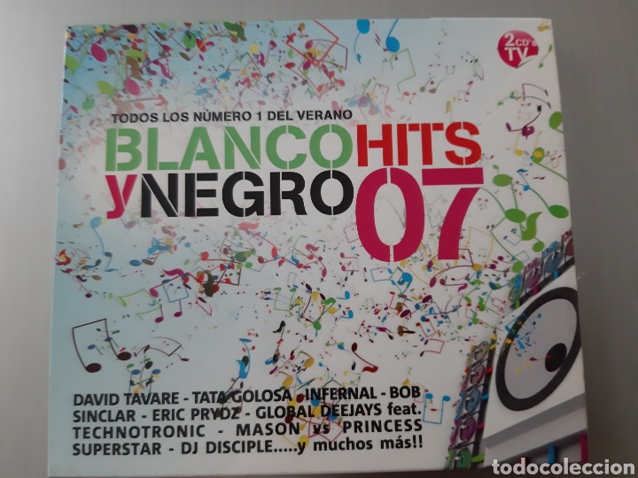 CDs de m&uacute;sica: BLANCO Y NEGRO HITS 07. MXCD 1720 (CB) CTV. - Foto 1
