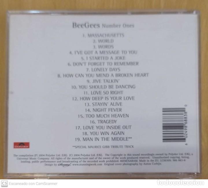 CDs de m&uacute;sica: BEE GEES (NUMBER ONES) CD 2004 - Foto 2