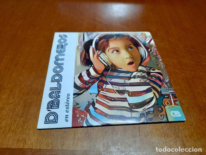 CDs de m&uacute;sica: D&acute;BALDOMEROS. EN EST&Eacute;REO. CD PROMO EN CART&Oacute;N CON 2 TEMAS. BUEN ESTADO. ALGO DIFICIL