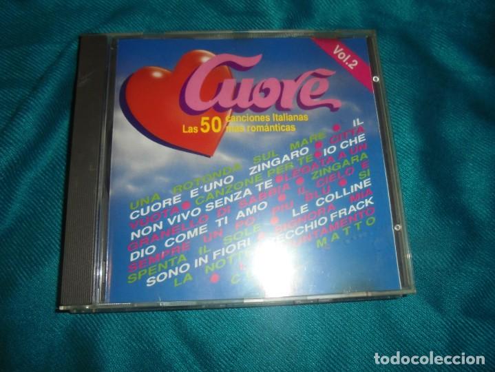 CDs de Musique: CUORE. VOL. 2. LAS 50 CANCIONES ITALIANAS MAS ROMANTICAS. CD. IMPECABLE (#)