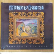 CDs de Música: MANOLO GARCIA (GEOMETRIA DEL RAYO) CD LIBRO 2018 * PRECINTADO. Lote 222153135