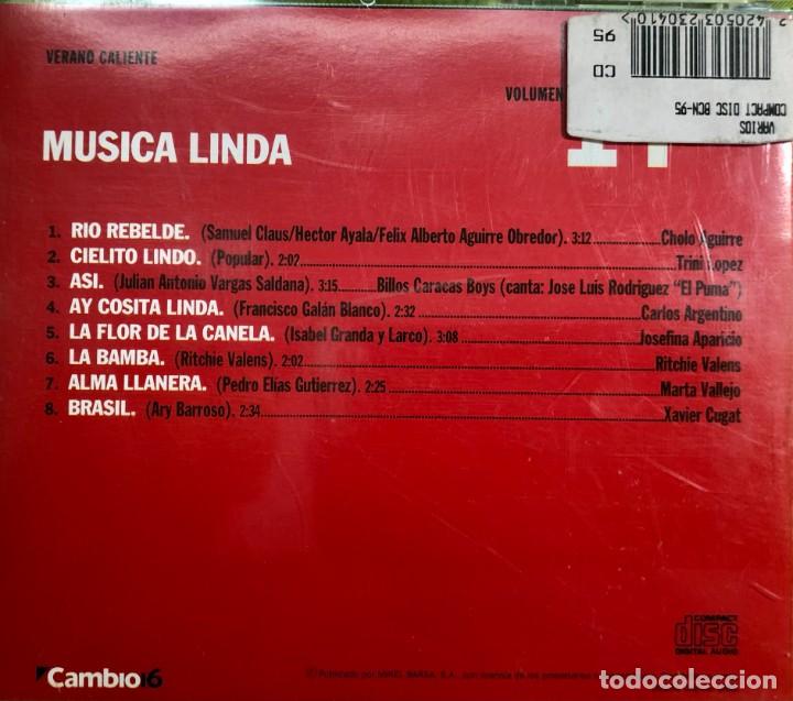 CDs de m&uacute;sica: Various ● Musica Linda ● CD, Compilation - Foto 2