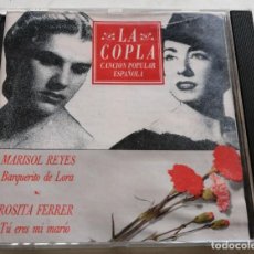 CDs de Música: MARISOL REYES-BARQUERITO DE LORA; ROSITA FERRER-TÚ ERES MI MARÍO, COLUMBIA-LCD39-2. Lote 222197266