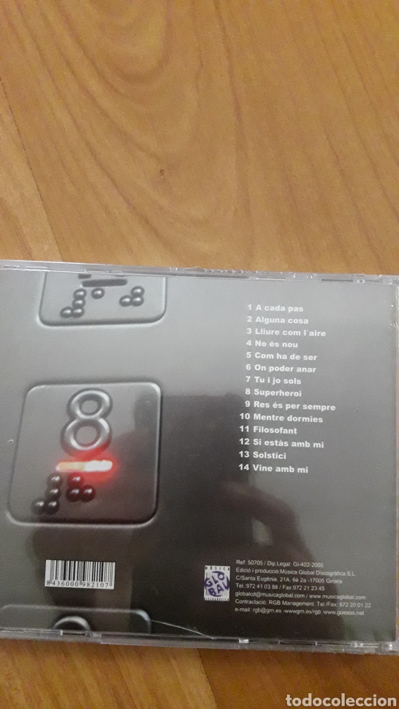 CDs de m&uacute;sica: GOSSOS. 8. A&Uacute;N RETRACTILADO - Foto 2