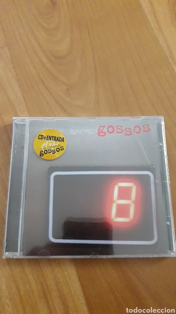 CDs de m&uacute;sica: GOSSOS. 8. A&Uacute;N RETRACTILADO - Foto 1