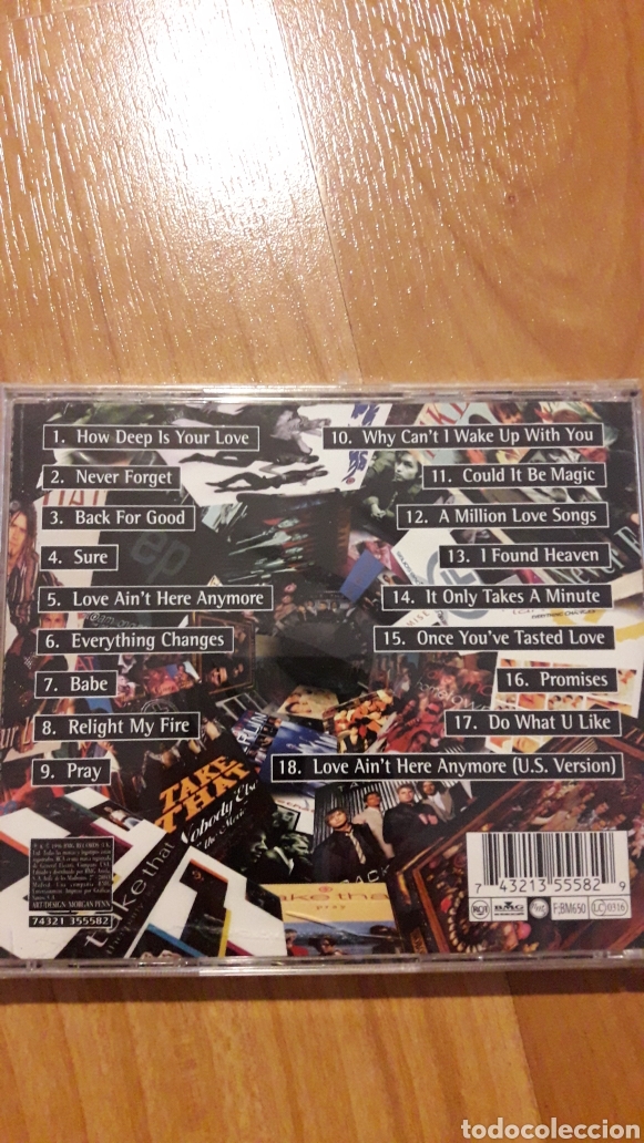 CDs de m&uacute;sica: TAKE THAT. GREATEST HITS. A&Uacute;N RETRACTILADO - Foto 2