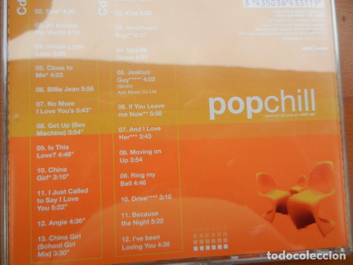 CDs de m&uacute;sica: POPCHILL - 2 CD - CLASICOS DEL POP EL CHILL OUT - Foto 4
