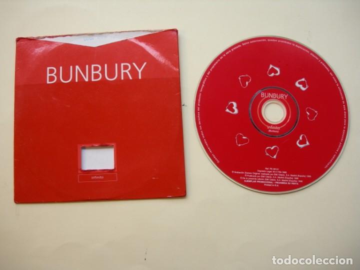 CDs de m&uacute;sica: BUNBURY / INFINITO / CD SINGLE - Foto 1
