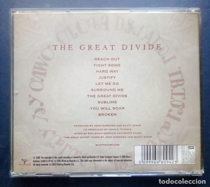 CDs de m&uacute;sica: CD SCOTT STAPP - THE GREAT DIVIDE 2005 - Foto 4