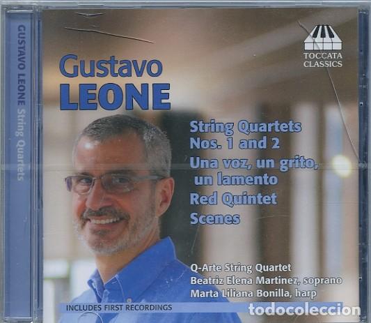 CDs de m&uacute;sica: Gustavo Leone. String Quartets. Ed. Tocata Classics. London. 2013 - Foto 1
