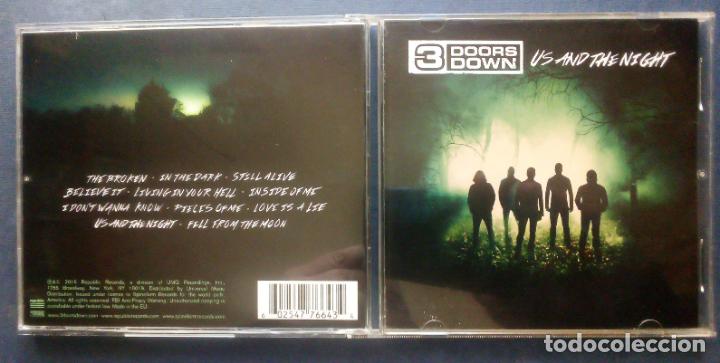 CDs de m&uacute;sica: CD 3 DOORS DOWN - US AND THE NIGHT 2016 - Foto 3