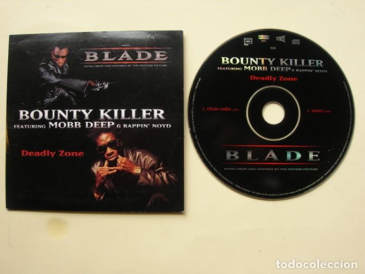 CDs de m&uacute;sica: BOUNTY KILLER / MOBB DEEP & RAPPIN&acute;NOYD / DEADLY ZONE / CD SINGLE 2 VERSIONES - Foto 1