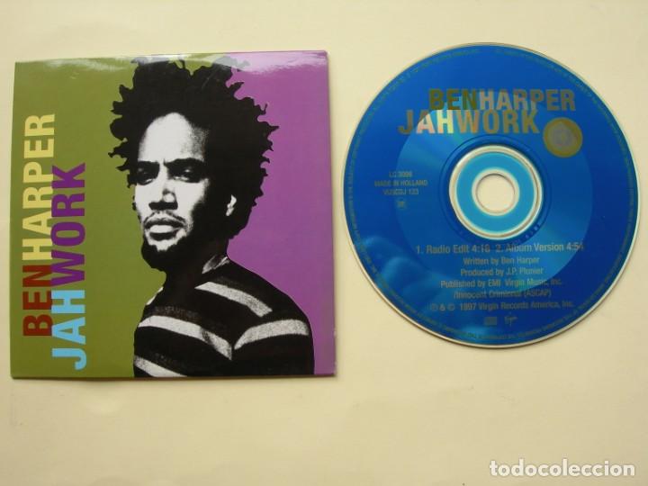 CDs de m&uacute;sica: BEN HARPER / JAH WORK / CD SINGLE 2 VERSIONES - Foto 1