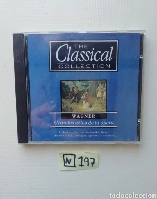 CDs de m&uacute;sica: Wagner Grandes Hitos De La &Oacute;pera - Foto 1