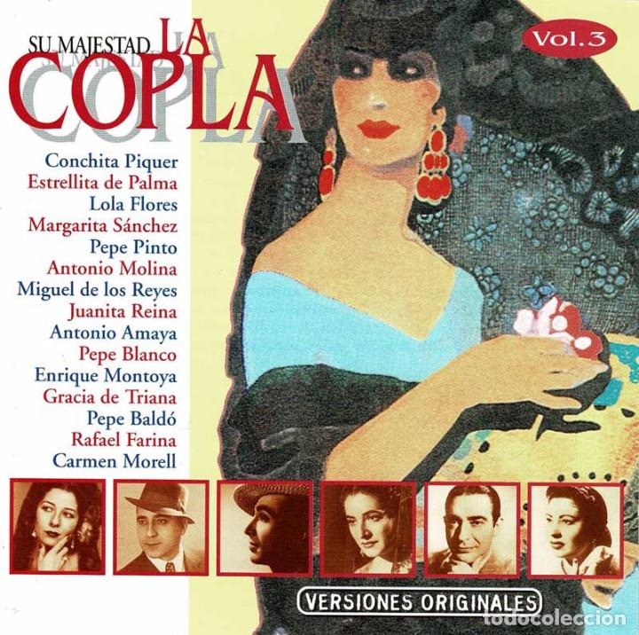 Music CDs: Su Majestad La Copla Vol. 3. CD