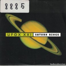 CDs de Música: UFOX XXI - SATURN RINGS (CDSINGLE CARTON PROMO, POLYDOR 1997). Lote 222441361