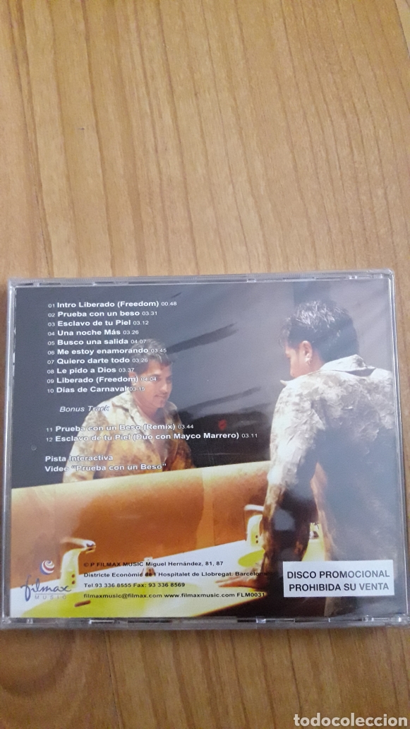 CDs de m&uacute;sica: MICHAEL CHAC&Oacute;N. LIBERADO. A&Uacute;N RETRACTILADO - Foto 2