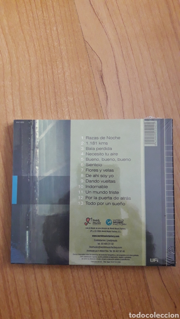 CDs de m&uacute;sica: TONI BEIRO. INDOMABLE. A&Uacute;N RETRACTILADO - Foto 2