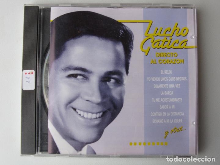 CDs de m&uacute;sica: CD DE LUCHO GATICA - DIRECTO AL CORAZ&Oacute;N. EMI - ODE&Oacute;N, 1987 - Foto 1