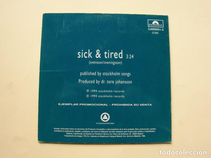 CDs de m&uacute;sica: THE CARDIGANS / SICK & TIRED / CD SINGLE - Foto 2