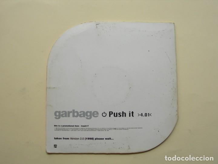 CDs de m&uacute;sica: GARBAGE / PUSH IT / CD SINGLE - Foto 2