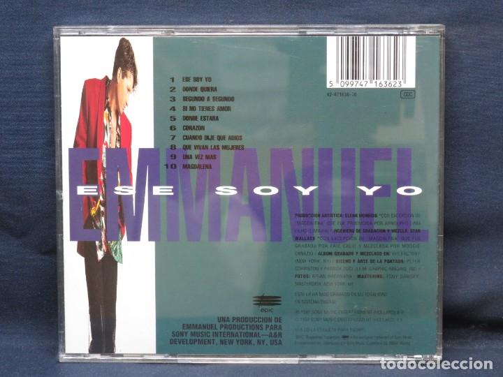 CDs de m&uacute;sica: EMMANUEL - ESE SOY YO - CD - Foto 2