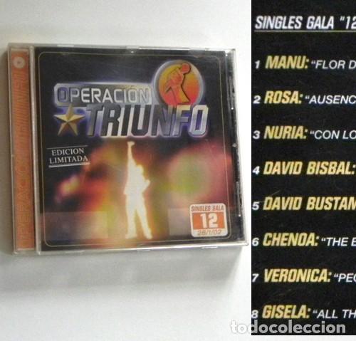 operación triunfo, singles gala 4, cd, ot, edic - Comprar CD de Música Pop  no todocoleccion