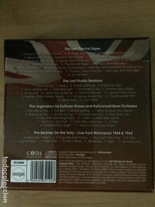 CDs de m&uacute;sica: THE BEATLES. Unreleased masters. (4 cd box set 2016) - Foto 2