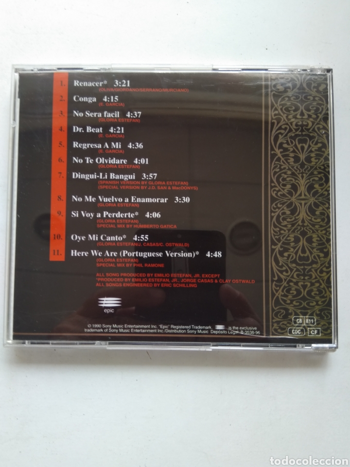 CDs de m&uacute;sica: CD EXITOS DE GLORIA ESTEFAN - Foto 3