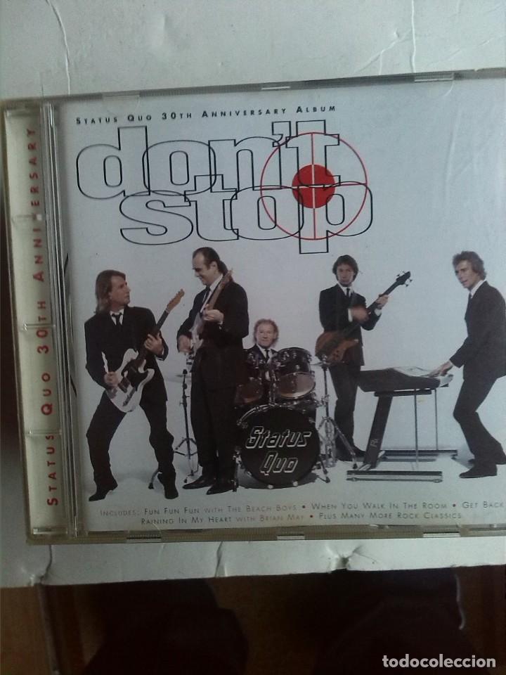 CDs de m&uacute;sica: STATUS QUO - DON&acute;T STOP - Foto 1