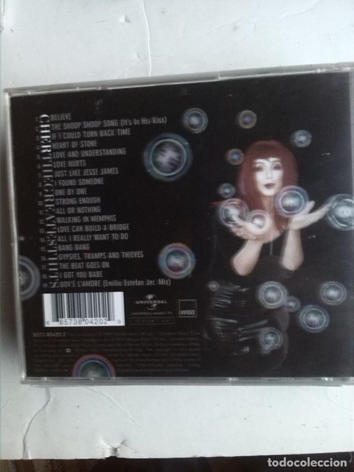 CDs de m&uacute;sica: CHER - GREATEST HITS - Foto 2