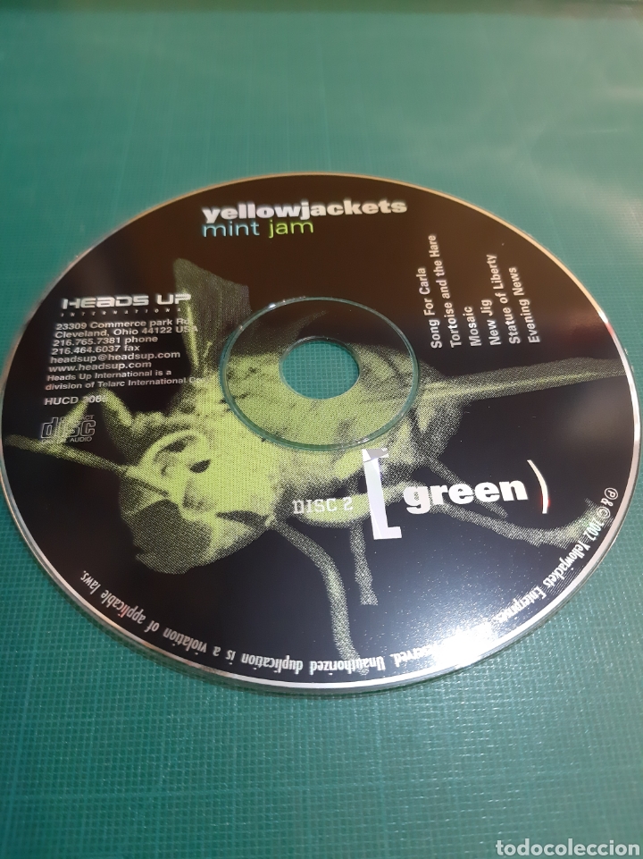 CDs de m&uacute;sica: YELLOWJACKETS MINT JAM sin caja - Foto 1