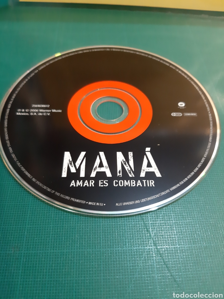 CDs de m&uacute;sica: MANA ANAR ES COMBATIR 2006 SIN CAJA - Foto 1