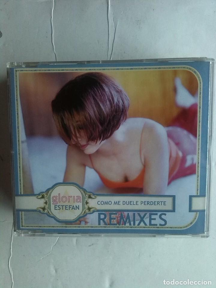 CDs de m&uacute;sica: GLORIA ESTEFAN COMO ME DUELE PERDERTE REMIXES CD - Foto 1