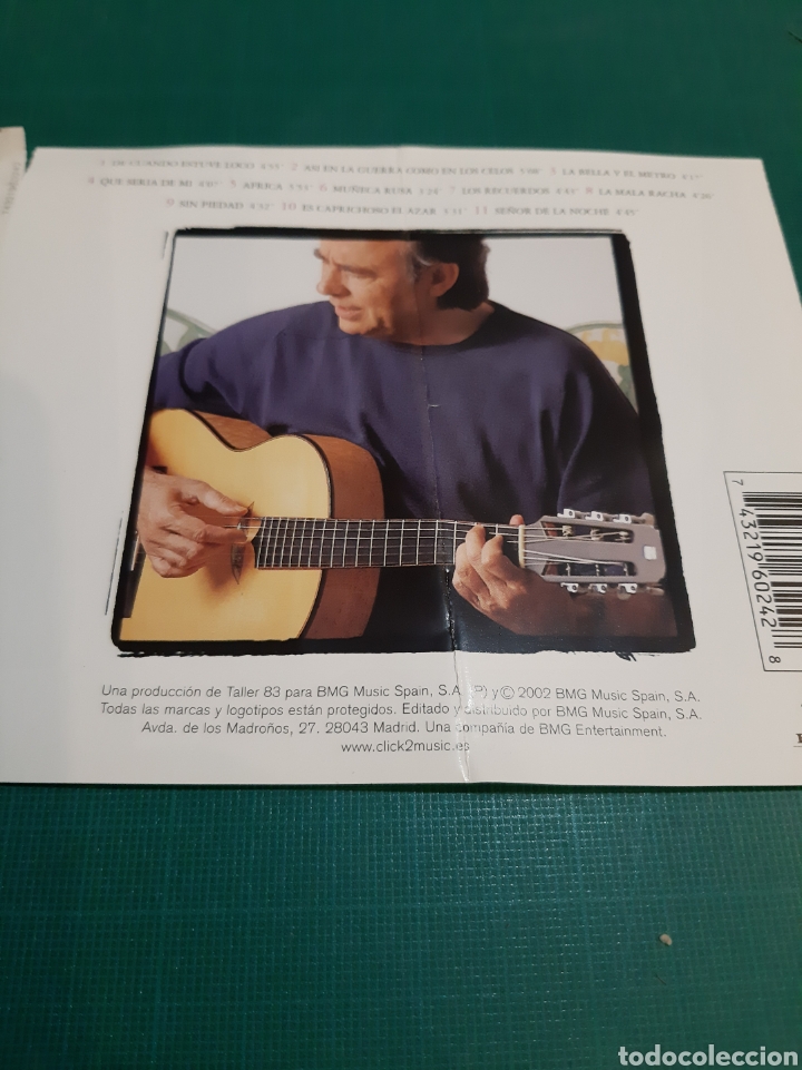 CDs de m&uacute;sica: CD SERRAT VERSOS EN LA BOCA BMG - Foto 2