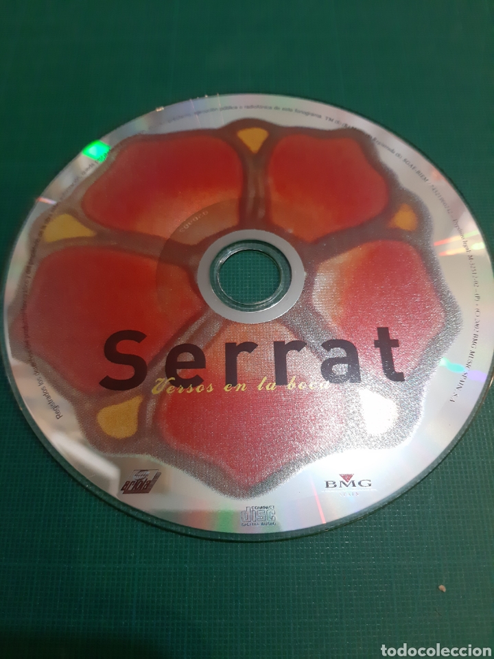 CDs de m&uacute;sica: CD SERRAT VERSOS EN LA BOCA BMG - Foto 1