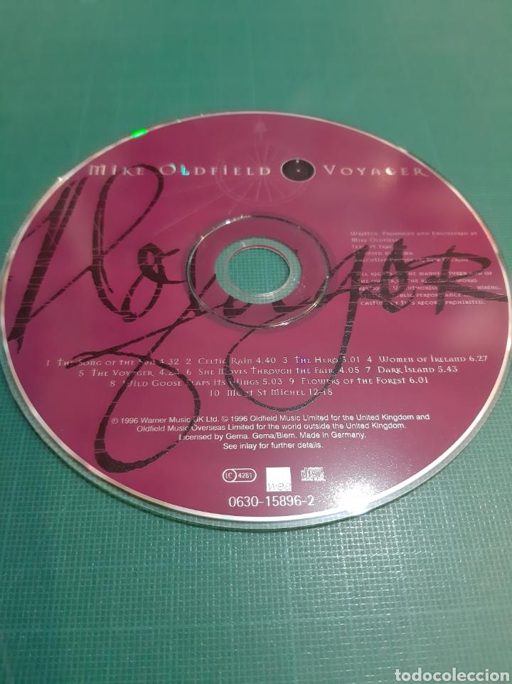 CDs de m&uacute;sica: CD MIKE OLDDIELD VOYAGER S&Iacute;N CAJA - Foto 1