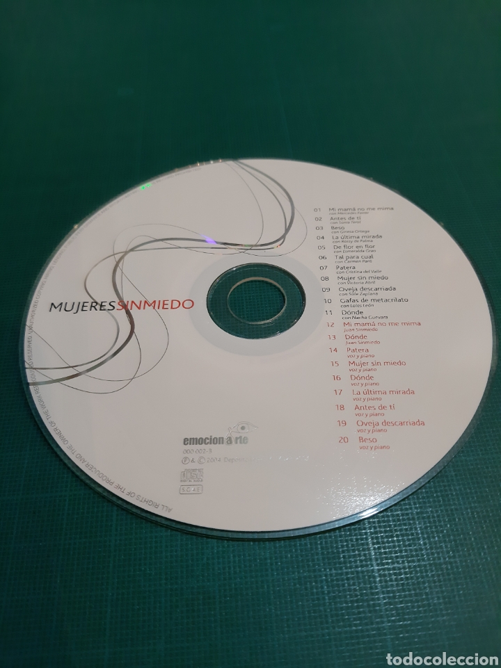 CDs de m&uacute;sica: CD MUJERES SIN CAJA - Foto 1