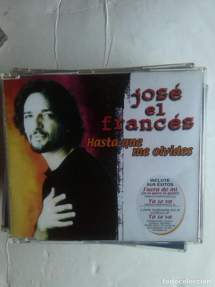 CDs de m&uacute;sica: JOS&Eacute; EL FRANC&Eacute;S HASTA QUE ME OLVIDES CD SINGLE - Foto 1