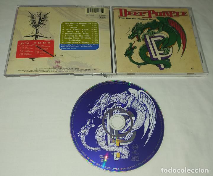 CDs de Música: CD DEEP PURPLE - THE BATTLE RAGES ON - Foto 2 - 222872607